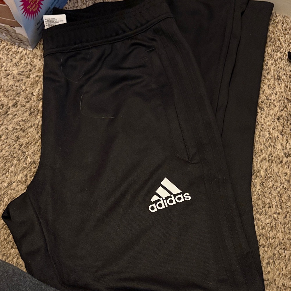 Adidas Men's Black Joggers